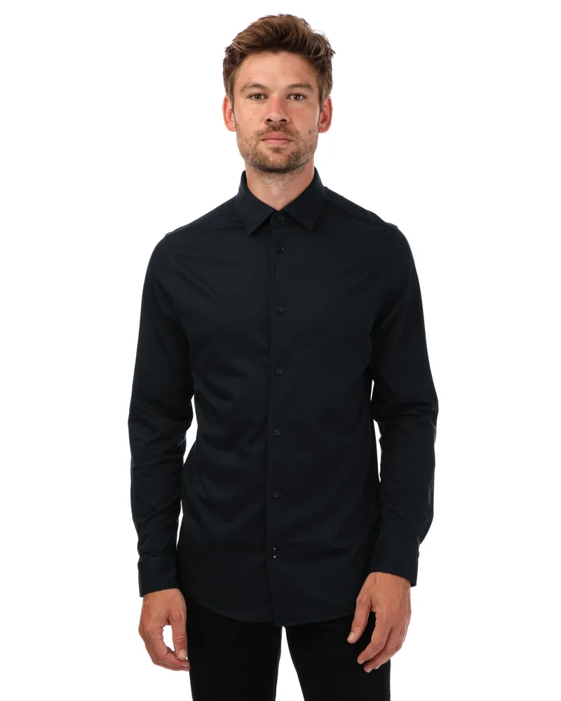 Ted Baker Marros Jersey Langarmshirt für Herren in Marineblau Marineblau