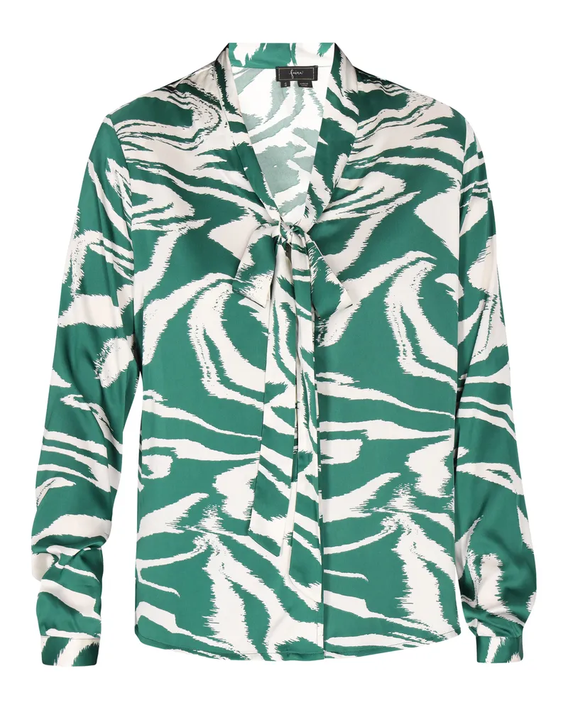 FAINA Bluse Damen Grün Wollweiss Grün