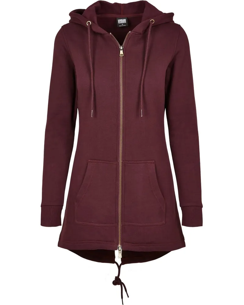 Urban Classics Sweat Parka für Damen (Weinrot Rot