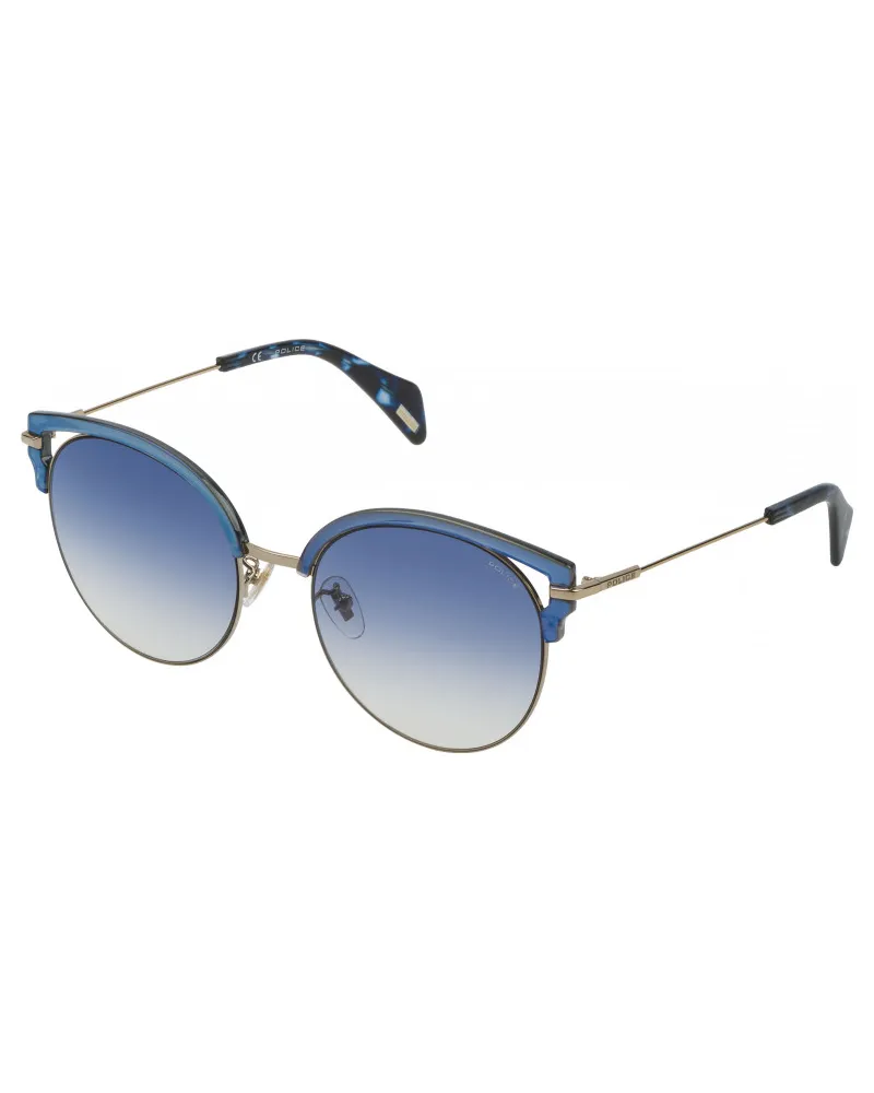 Police SPL739 54 548FFB Sonnenbrille Blau