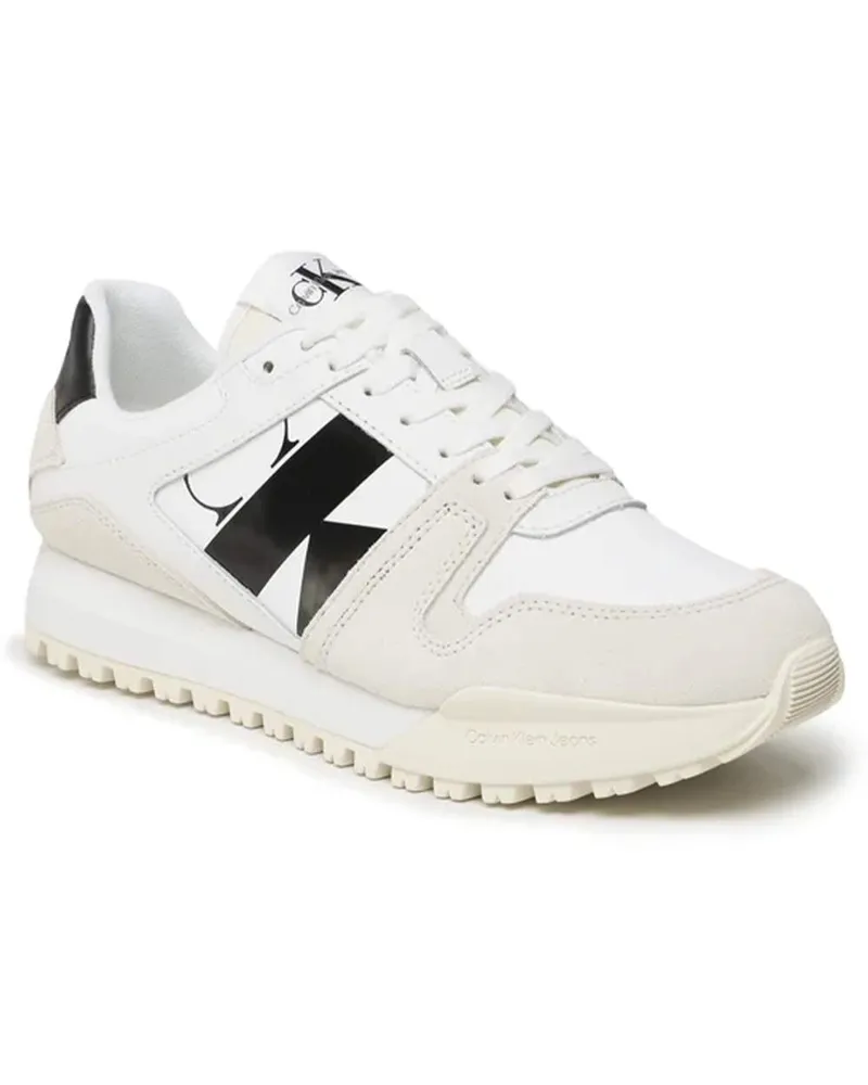 Calvin Klein Calvin Klein Herren-Sneaker Toothy Run Lth Weiß