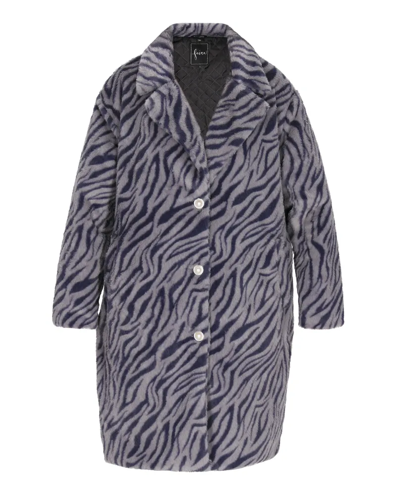 FAINA Jacke Damen grau/schwarz Grau