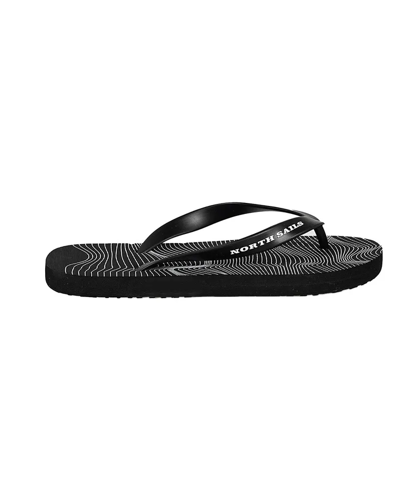 North Sails Flip Flop Sandy Herren schwarz Schwarz