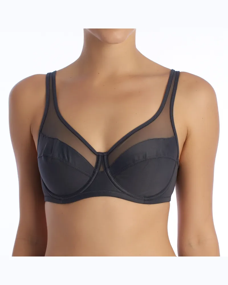 DIM Großzügiger ungepolsterter Bügel-BH für Damen D3983 Grau