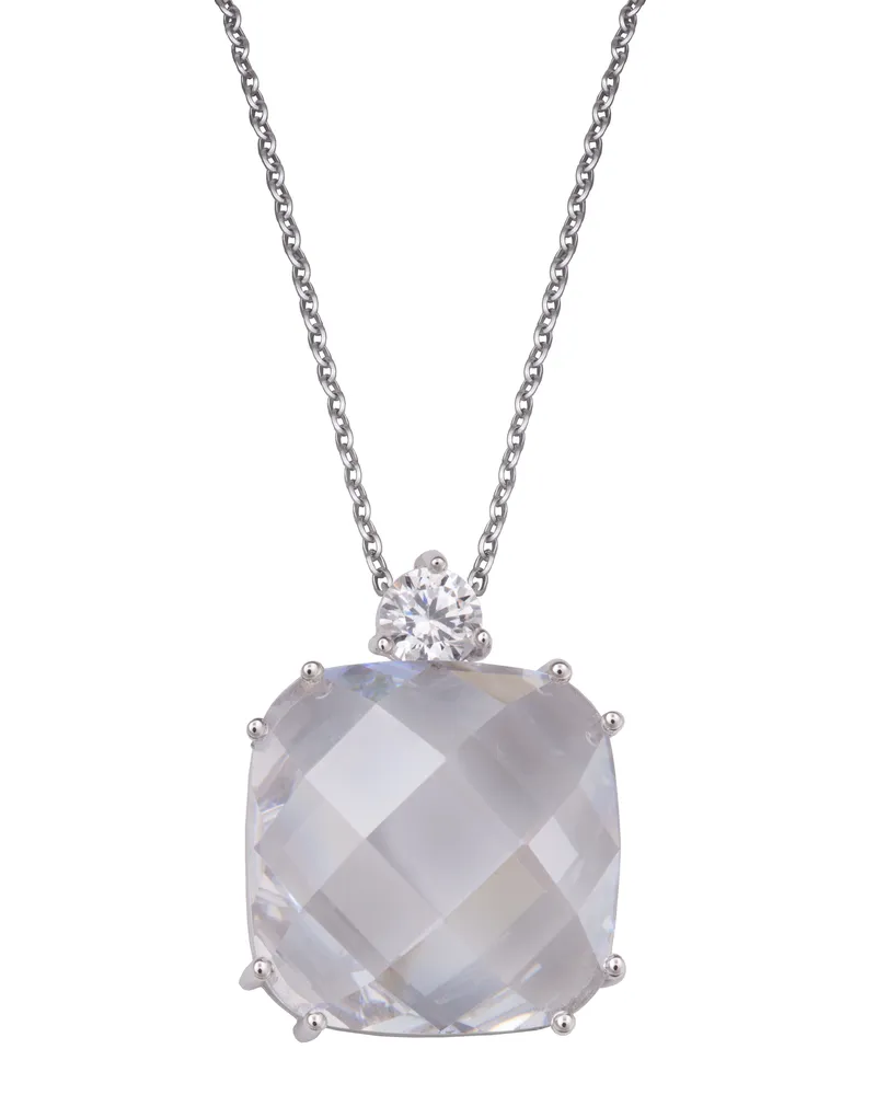 Orphelia Damen-Kette aus 925er Sterlingsilber mit Anhänger – Silber ZH-4550 Silber