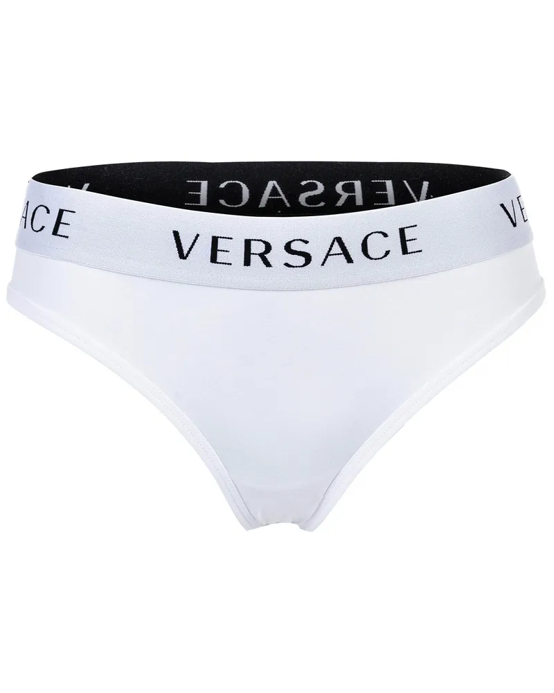 Versace Damen  Slip Weiß