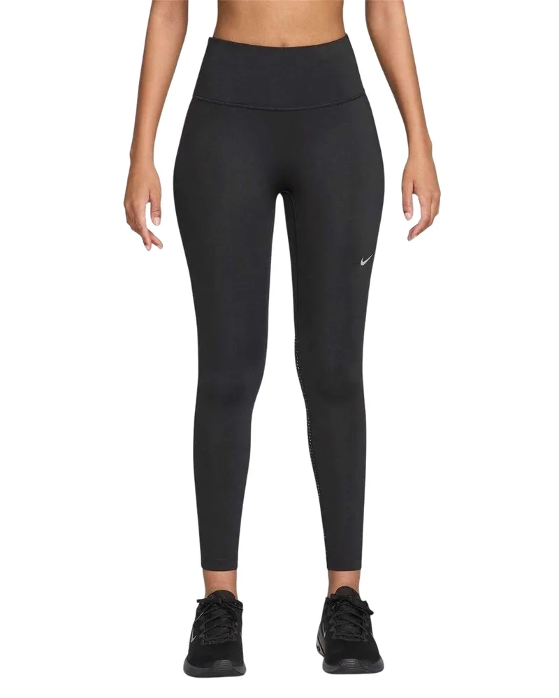 Nike T Flash" Lauftights für Damen (Schwarz/Silber Schwarz