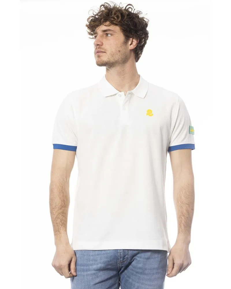 Invicta Poloshirt mit kurzem Arm - Weiß Weiß