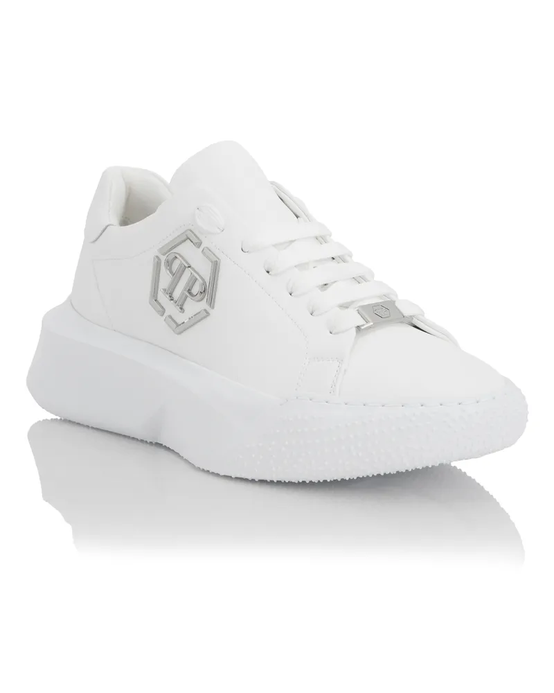 Philipp Plein Godzilla Runner Hexagon Weiß