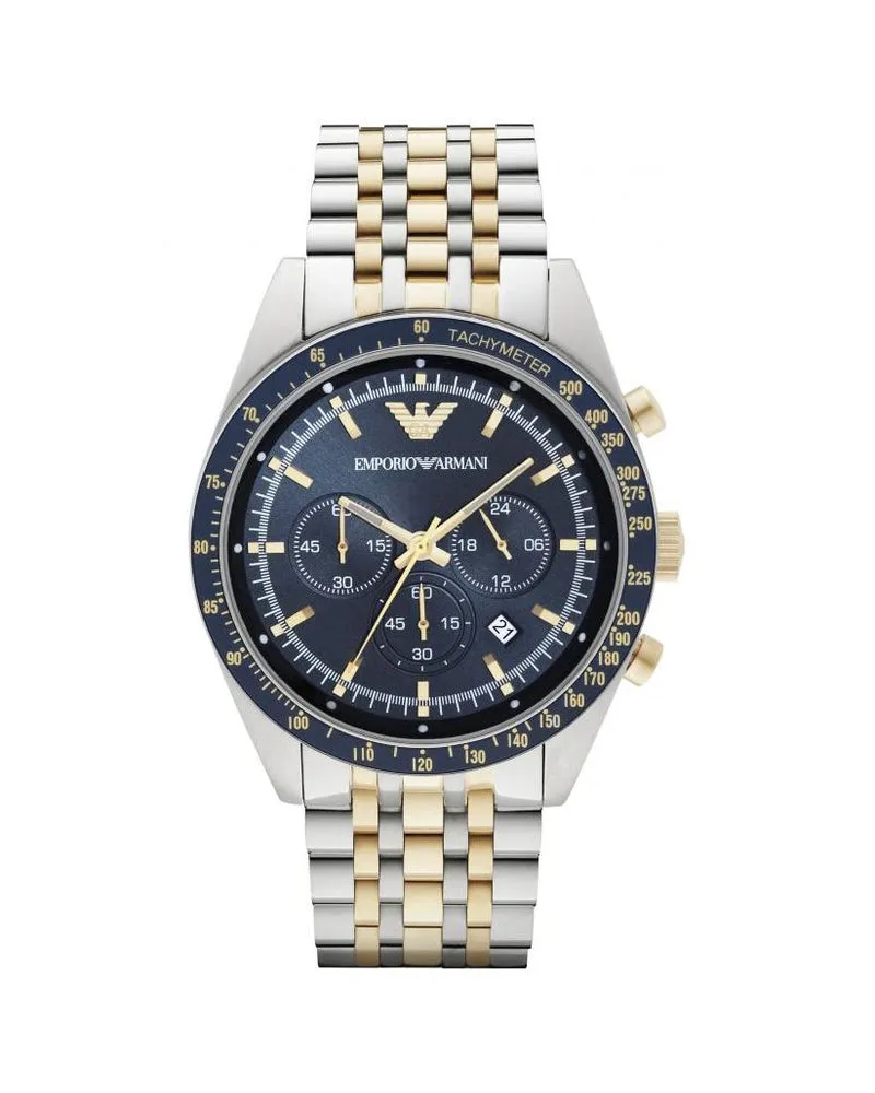 Emporio Armani Armani Herren-Armbanduhr AR8030 Silber