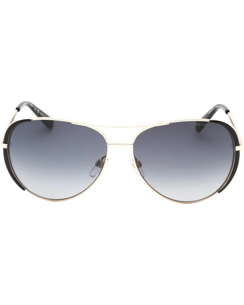 Marc Jacobs Dunkelgraue SF-Linsen-Gold-Sonnenbrille Gold