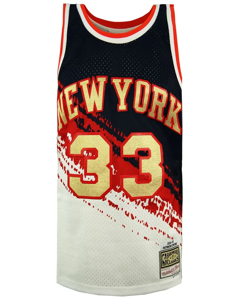 Mitchell & Ness New York Knicks Patrick Ewing Swingman Mens Weste Mehrfarbig