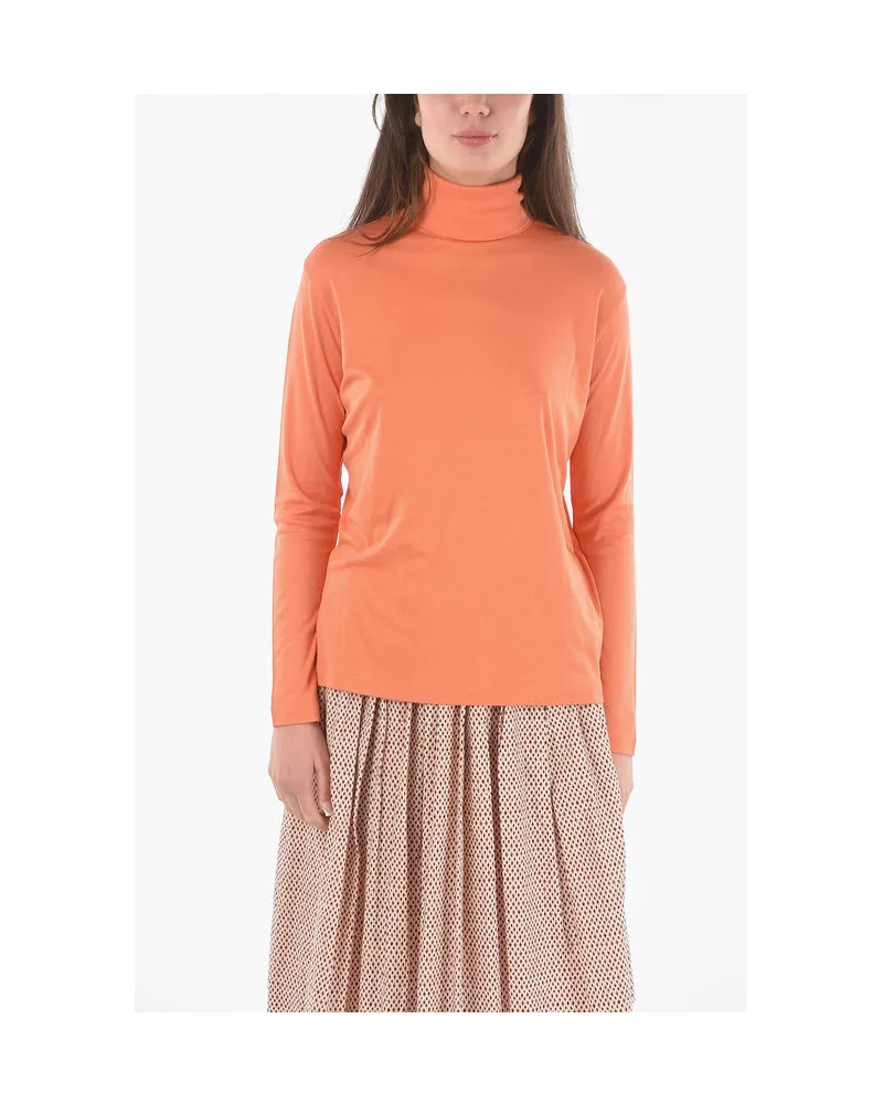 Woolrich Leichter Rollkragenpullover in Orange Orange