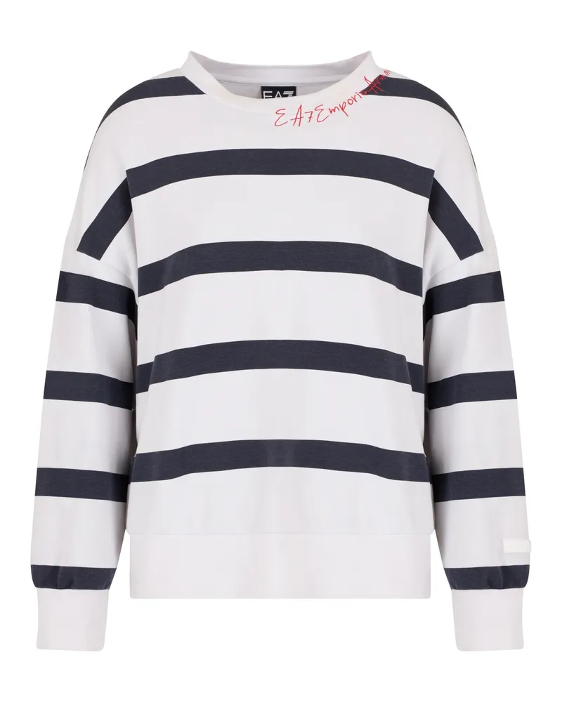 EA7 Sweatshirt Weiß