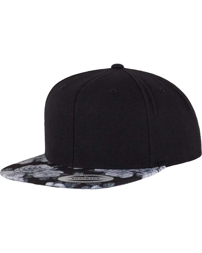 Flexfit Kappe Snapback (Schwarz/Grau Schwarz