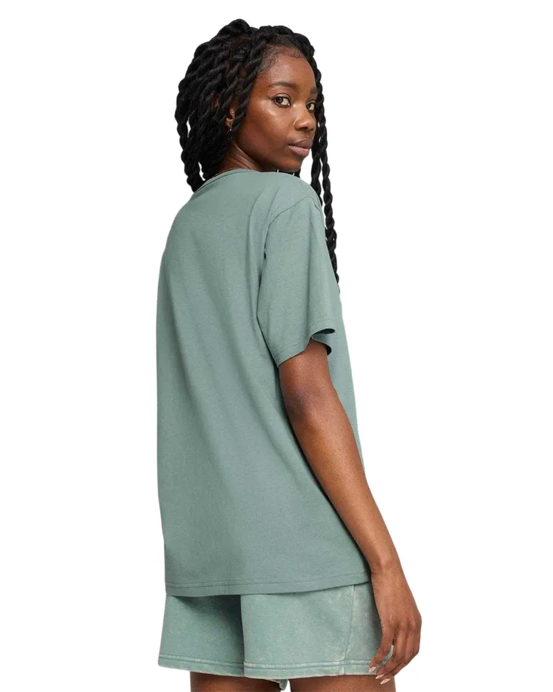 Puma T-Shirt für Herren, Logo, leger (Grün Grün