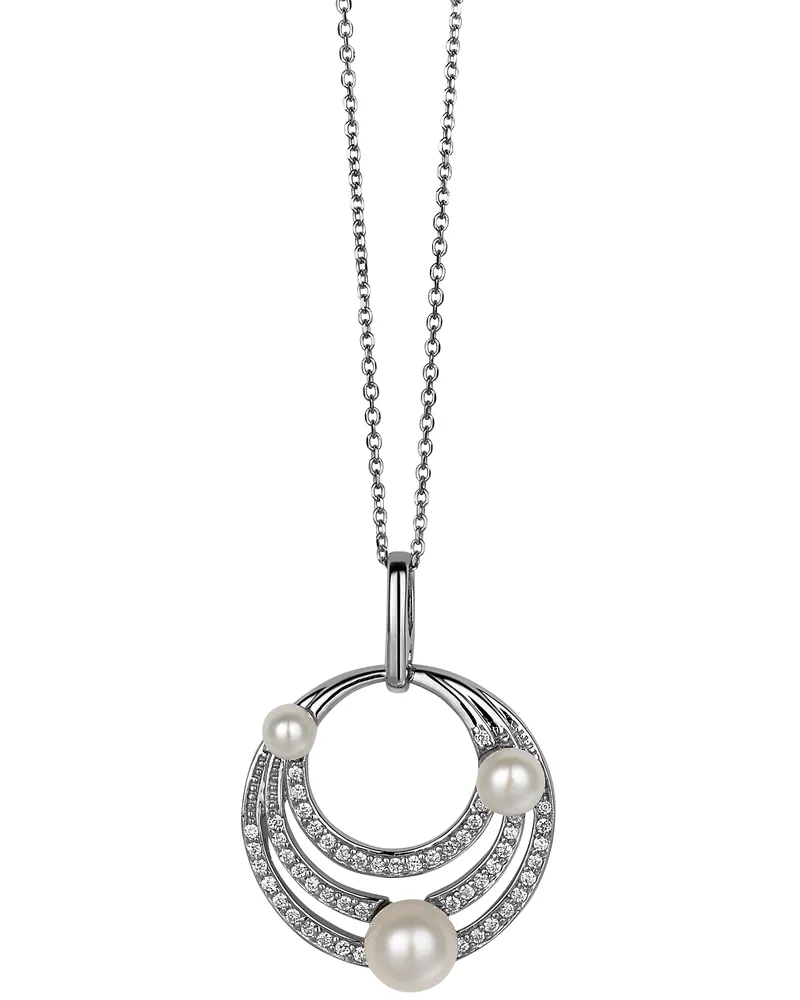 Orphelia Damen-Kette aus 925er Sterlingsilber mit Anhänger – Silber ZH-4794 Silber
