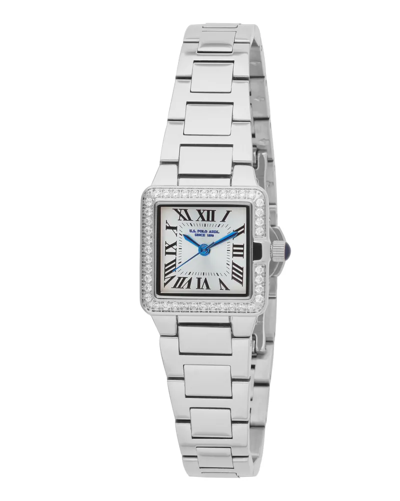 U.S. Polo Assn.  Uhr Sophie Damenuhr Silber