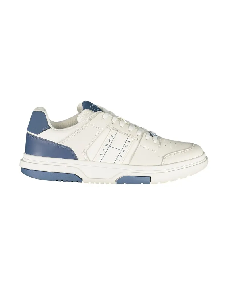 Tommy Hilfiger Leder-Sneaker für Herren - Elfenbein Elfenbein