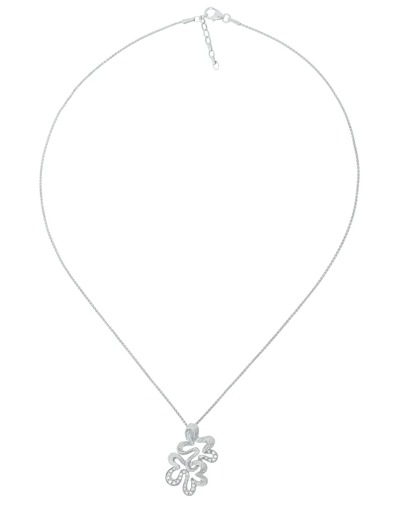 Orphelia Malenia' Damenkette mit Anhänger aus 925er Sterlingsilber – Silber ZH-7077 Silber