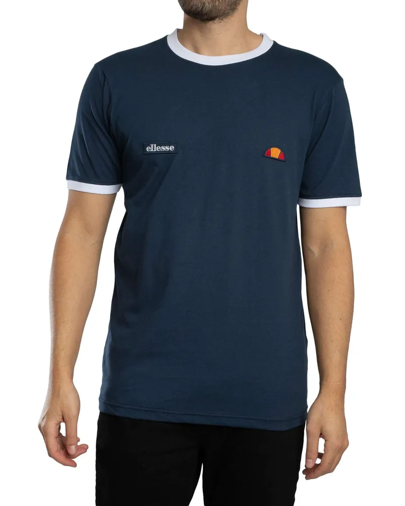 Ellesse Ringetto-T-Shirt, Blau Blau
