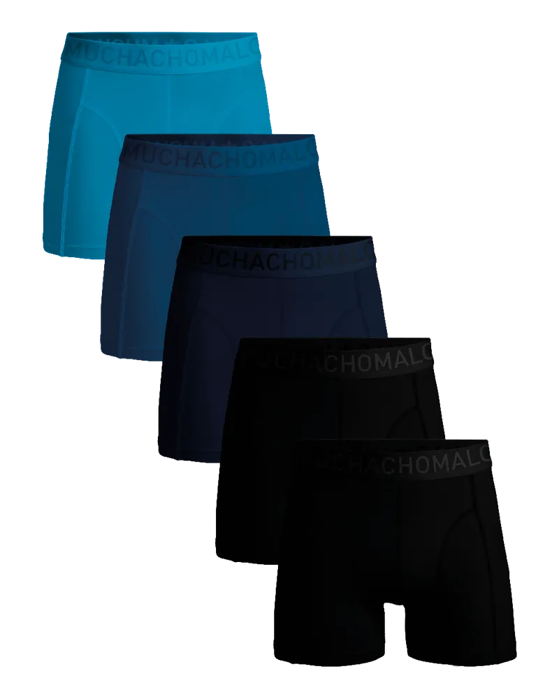Muchachomalo 5er-Pack Boxershorts für Herren - Mehrfarbig Mehrfarbig