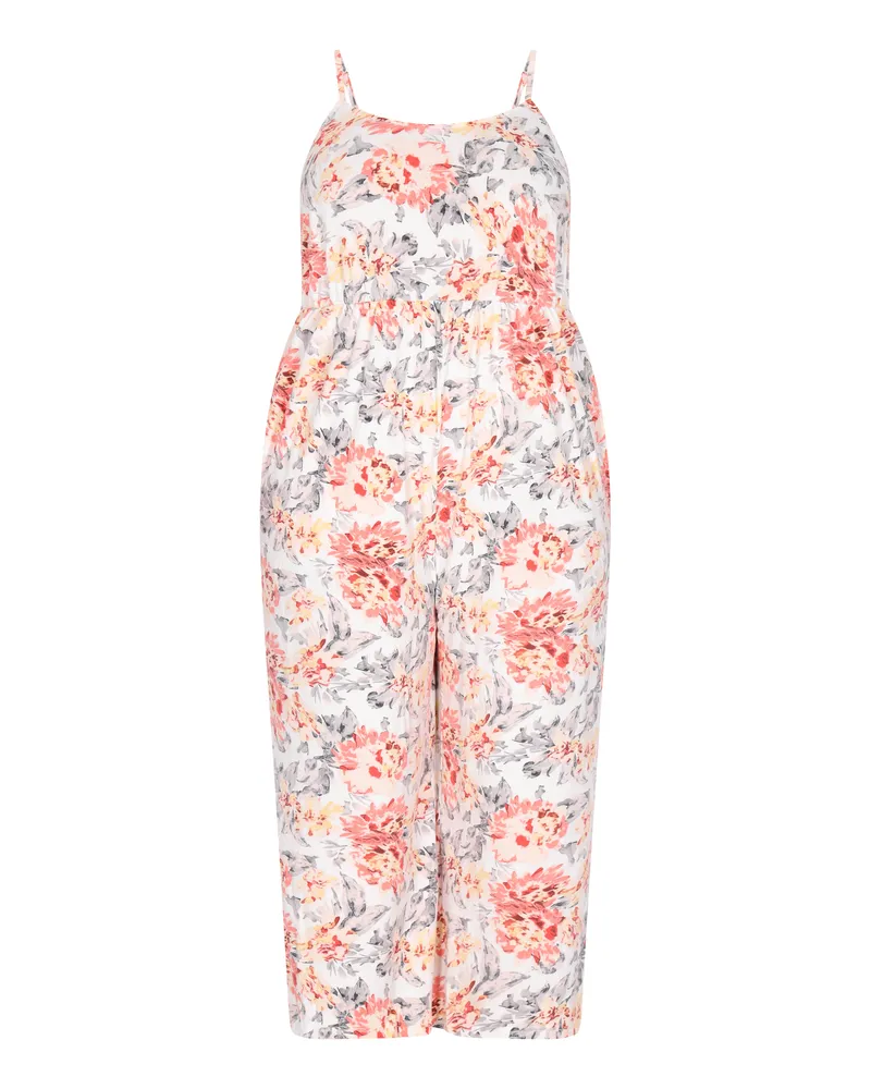 IZIA Overall in großen Größen Frauen mehrfarbig Mehrfarbig