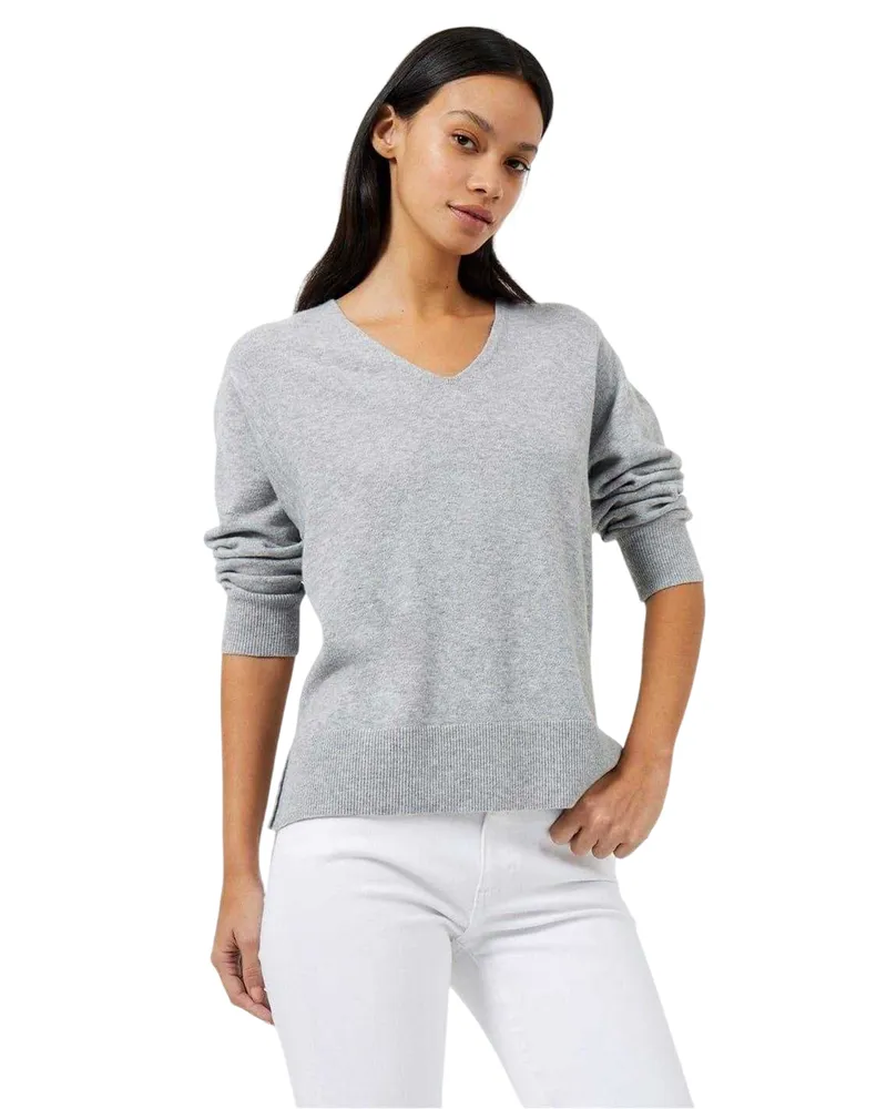 French Connection Vhari" Pullover für Damen (Hellgrau Grau