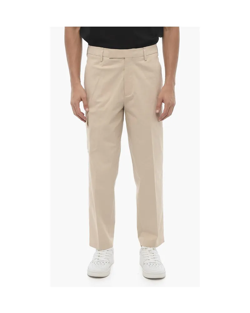 Neil Barrett Skinny-Fit Cargohose mit Gürtelschlaufen - Beige Beige