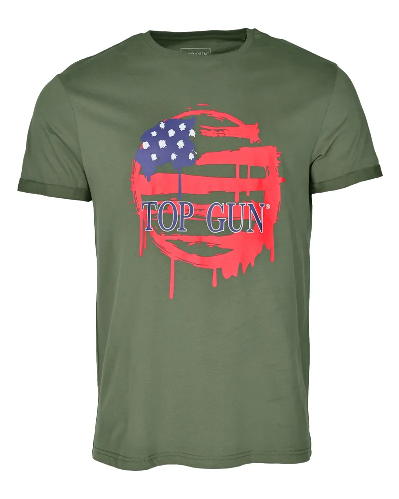 Top Gun T-Shirt TG20213014 - Oliv Oliv