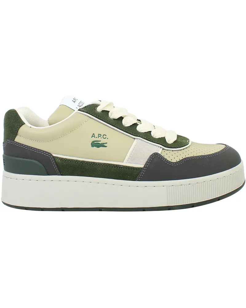 Lacoste Ace Clip 0822 2 SMA Herren Khaki Sneakers Khaki