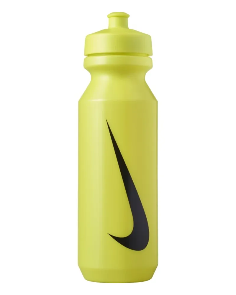 Nike Wasserflasche, Weite Trinköffnung, 946ml (Atomgrün Senfgelb