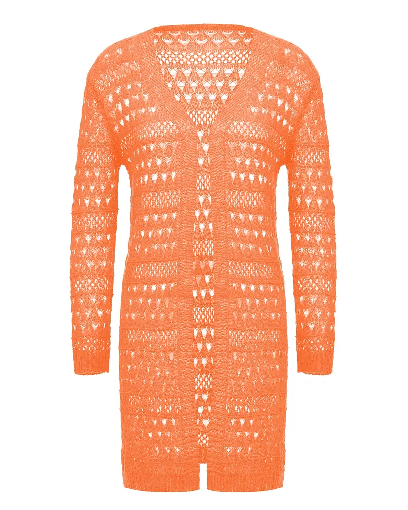My Mo Strickjacke Frauen orange Orange