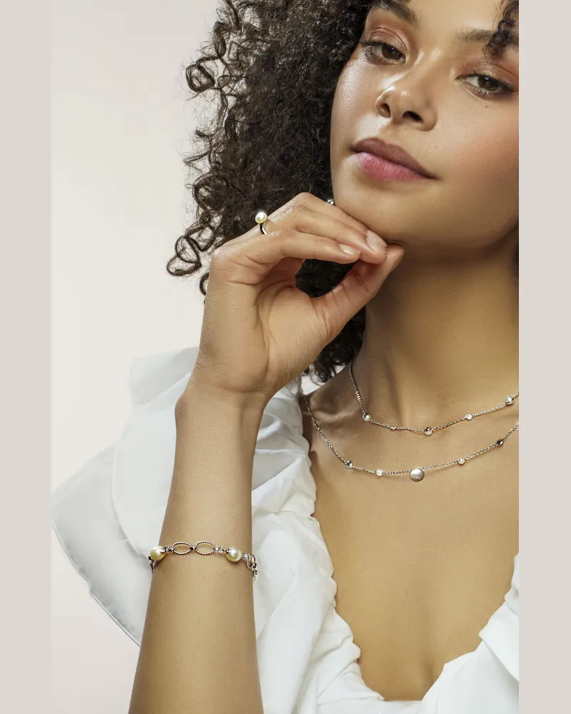 Orphelia Damen 925 Sterling Silber Armband - Silber ZA-7271 Silber