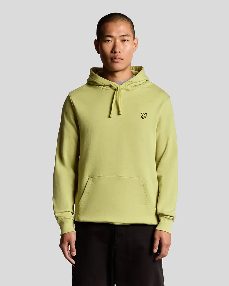 Lyle & Scott Loopback-Hoodie aus Baumwolle - Gelb Gelb