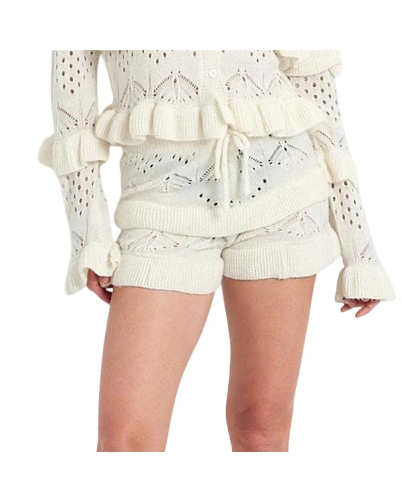 The Ragged Priest Gentle" Shorts für Damen (Cremefarbe Creme