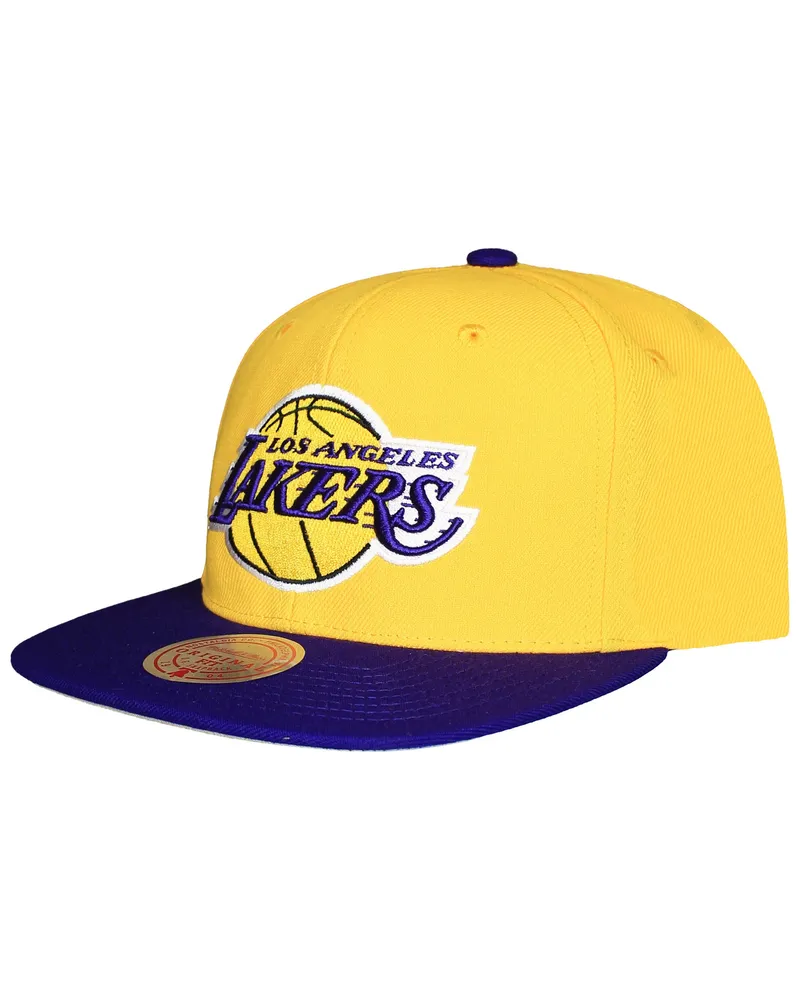 Mitchell & Ness NBA Los Angeles Lakers Side Core 2.0 Kappe Gelb