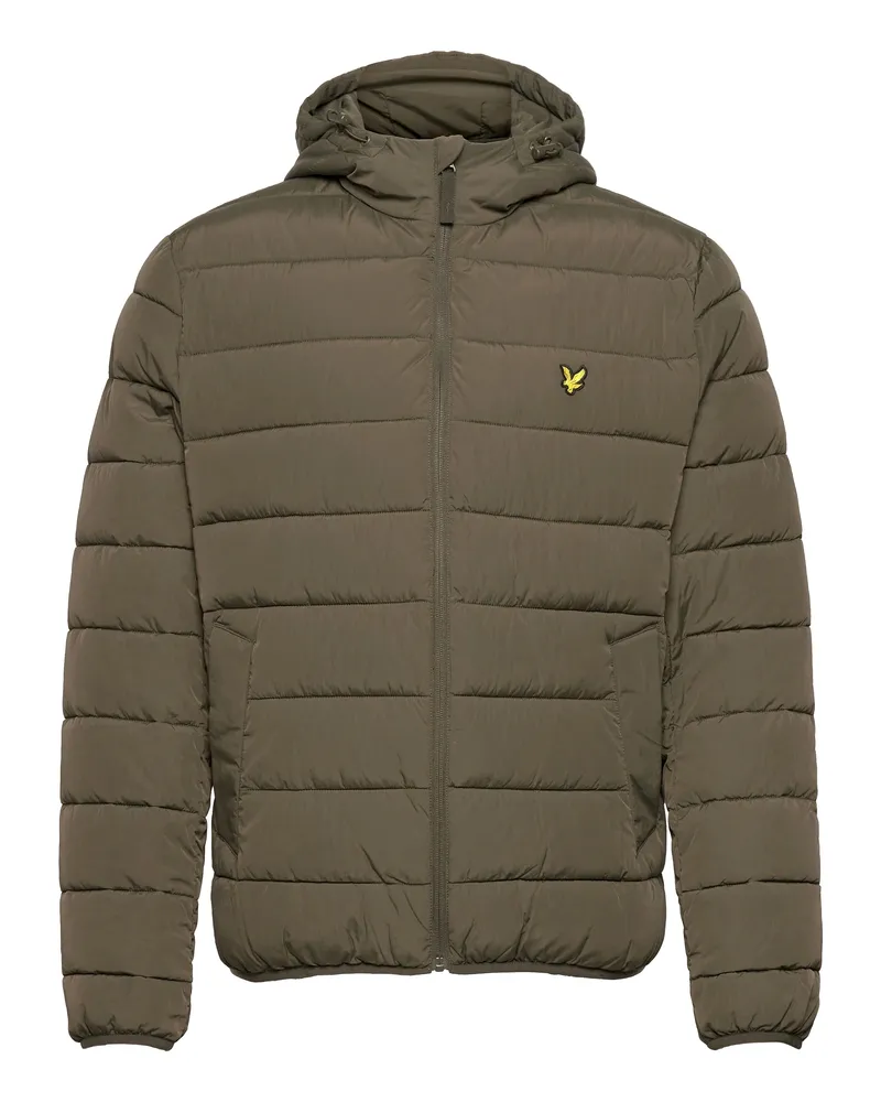 Lyle & Scott Bleiben Sie mit der leichten Pufferjacke von  vor den Elementen geschützt. Die leichte Pufferjacke mit regulärer Passform aus strapazierfähigem und weichem Polyester und verstellbarer Kapuze ist die perfekte Übergangsjacke für jedes Wetter Grün
