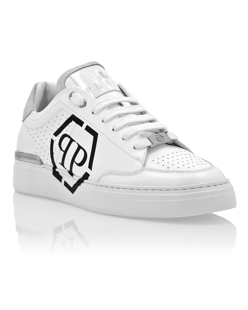 Philipp Plein Sneaker Hexagon Weiß