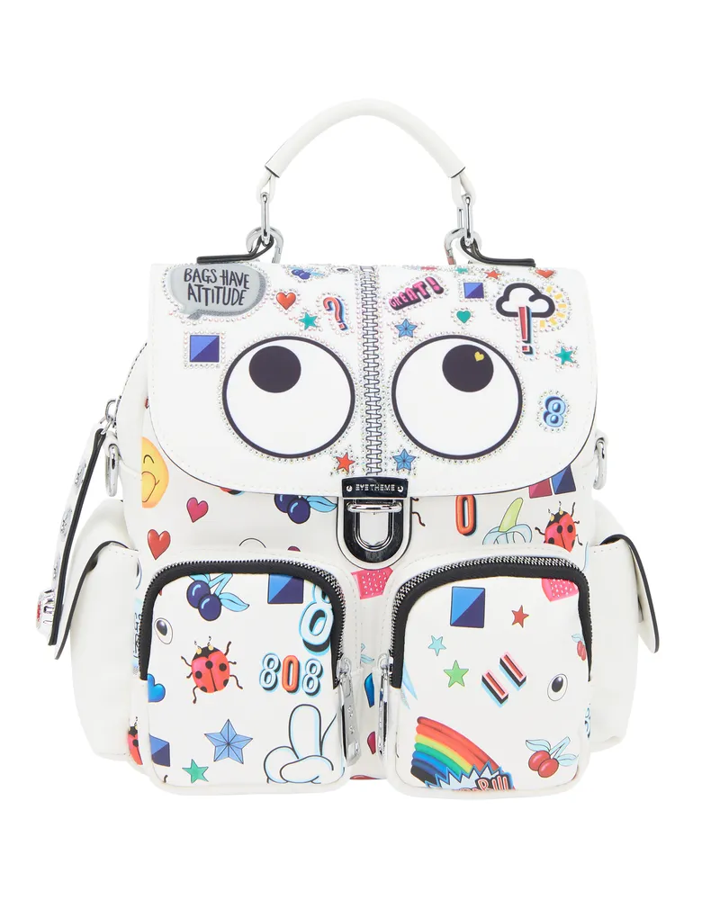 My Mo Rucksack - Weiß Weiß