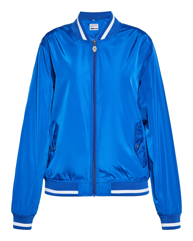My Mo Collegejacke Damen royalblau Dunkelblau