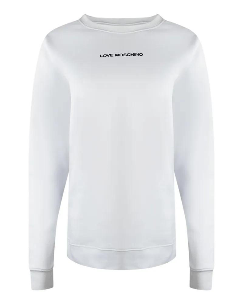 Moschino Sweatshirt für Herren/Damen Unisex (Weiß Weiß