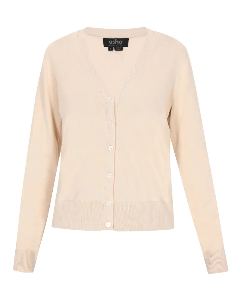 Usha Strickjacke Frauen Beige Beige