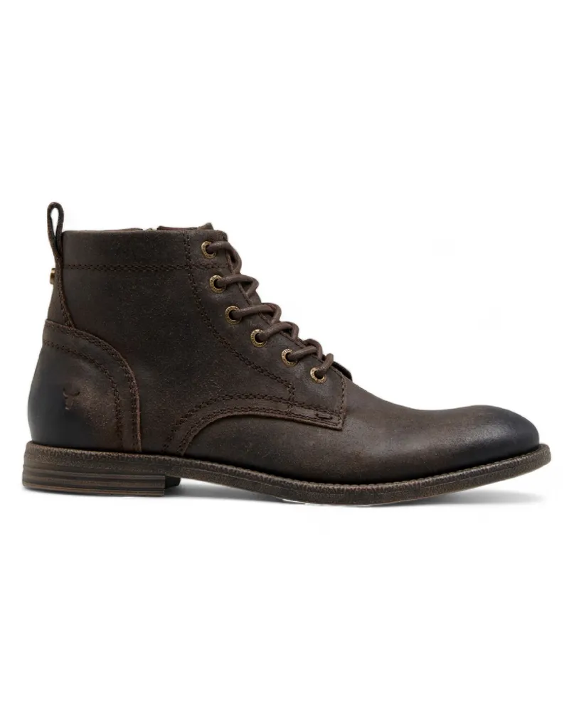 WINDSOR SMITH Windsorsmith Chelsea-Stiefeletten aus schwarzem Leder – Sergio Braun