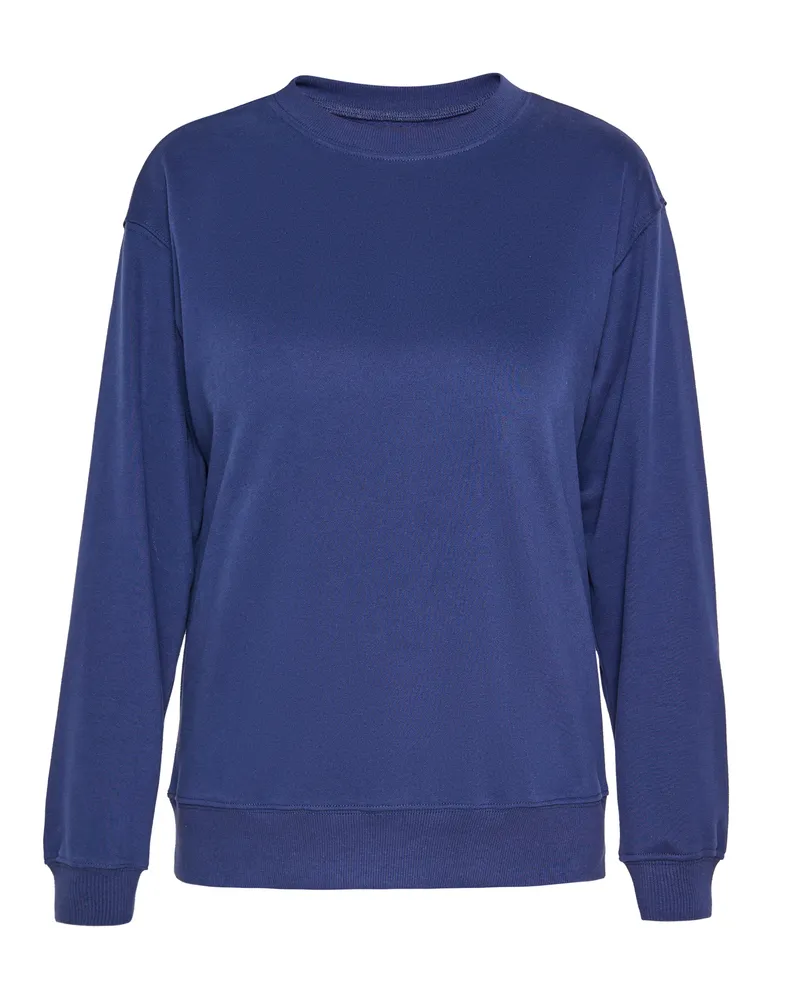 IZIA Sweatshirt Frauen Marine Marineblau