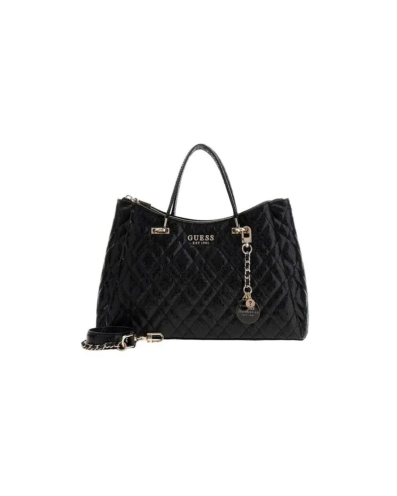 Guess Satchel-Umhängetasche - Schwarz Schwarz