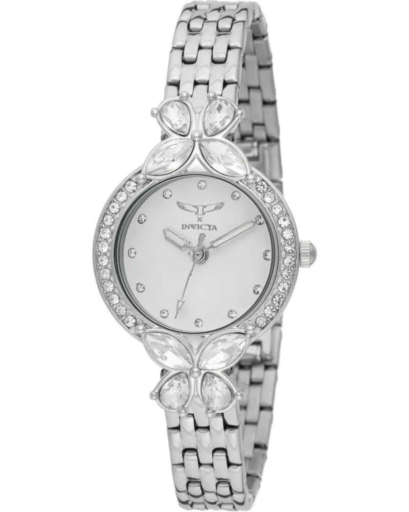 Invicta Wildflower 69101 Damenuhr - 30mm Silber