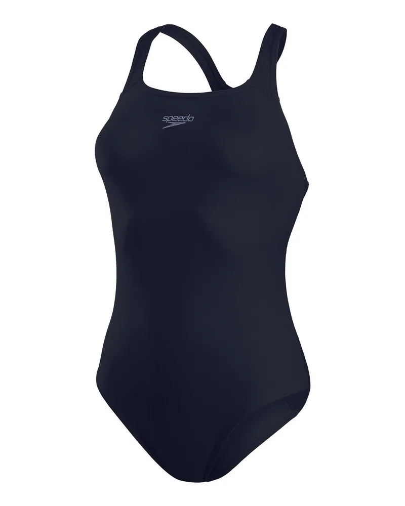 Speedo Medalist" Badeanzug für Damen (Marineblau Marineblau