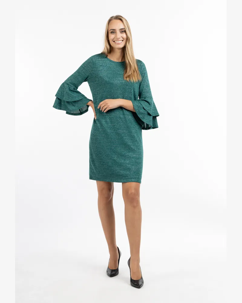 Usha Robe à manches longues nowles Grün