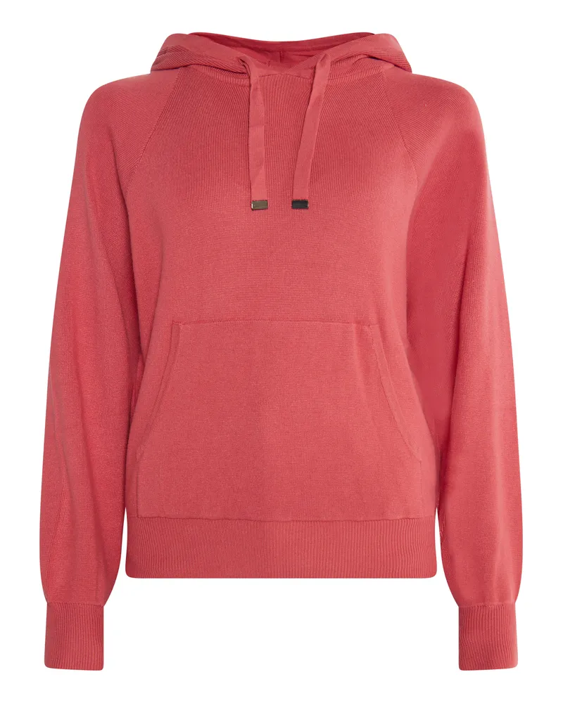 Usha Strickhoodie Damen Vintage Rot Rot